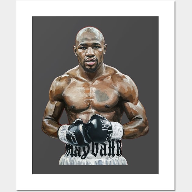 Floyd mayweather f Wall Art by TshirtMA